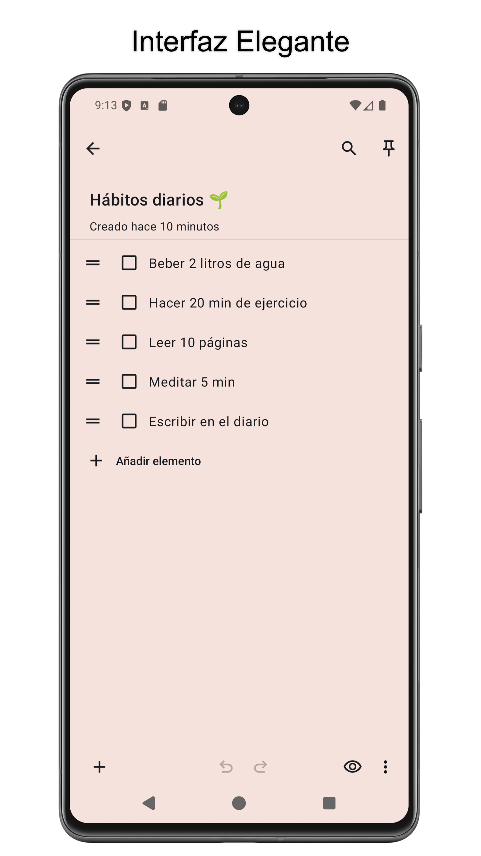 Captura de Notepad: Minimalist Notes